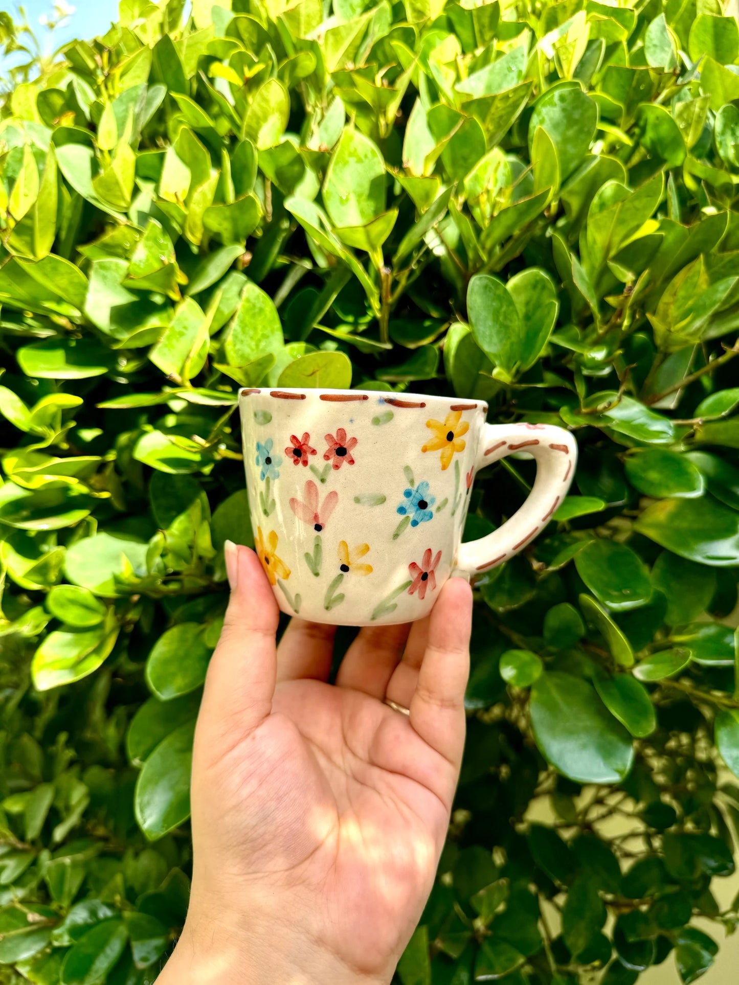 Multi Floral Mug