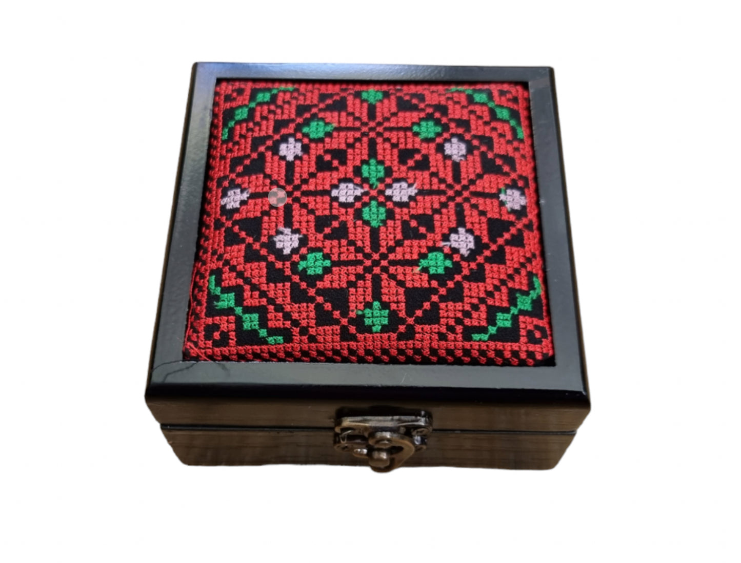 Hand Embroidered Palestinian Jewellery Box