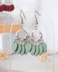 Sage Chandelier Earrings