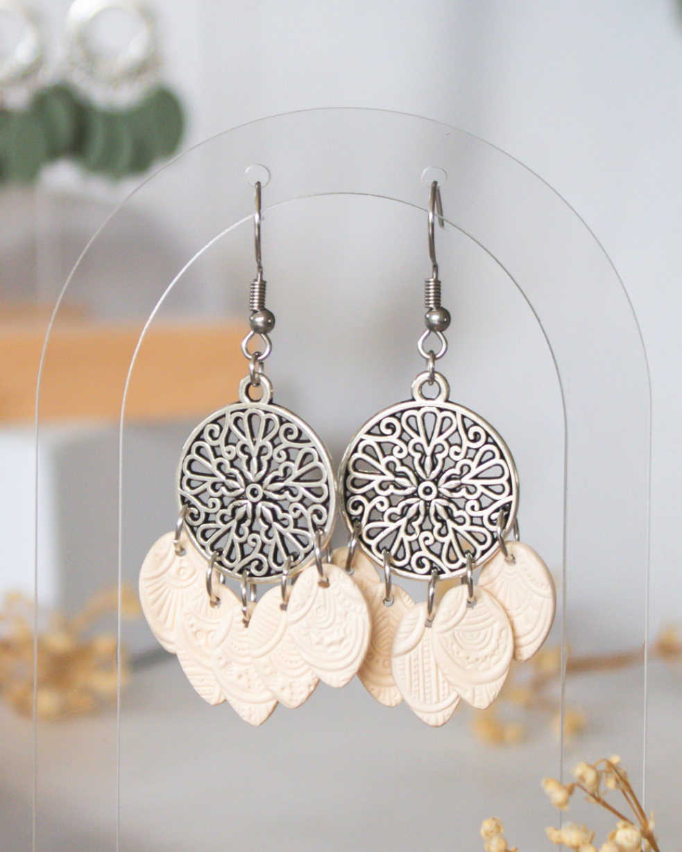 Ivory Chandelier Earrings
