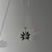 Lotus Necklace | Silver