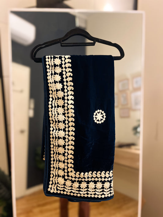 Velvet Embroidered Shawls