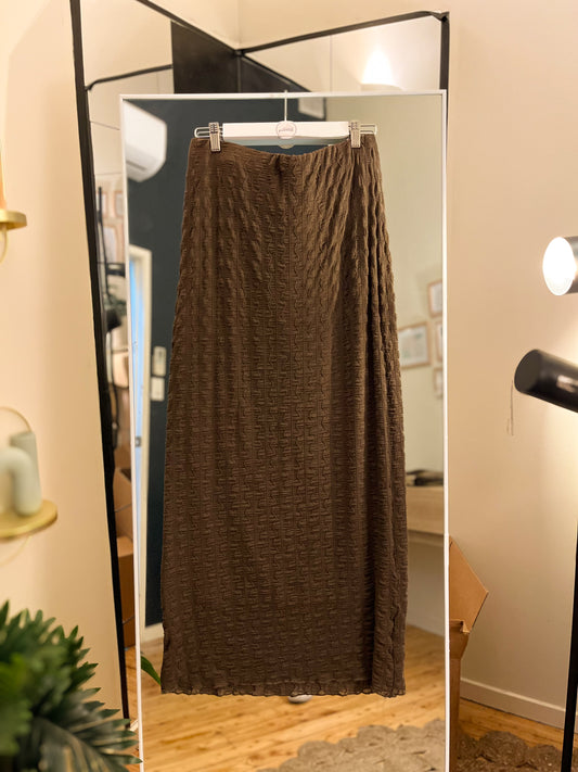 Pre-Loved Brown Maxi Skirt