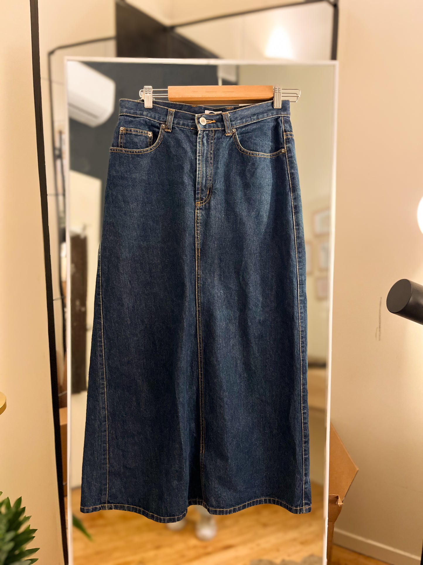 Pre-Loved Jeans West Jean Skirt