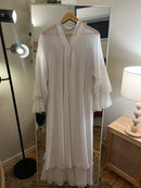Pre-Loved Sheer White Abaya