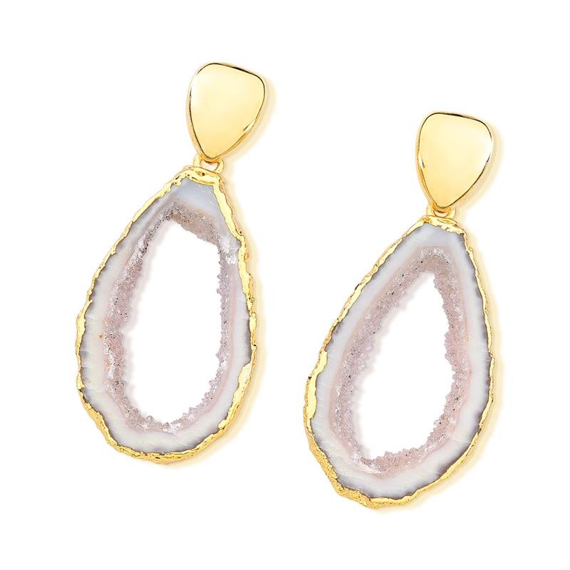 Agate earrings