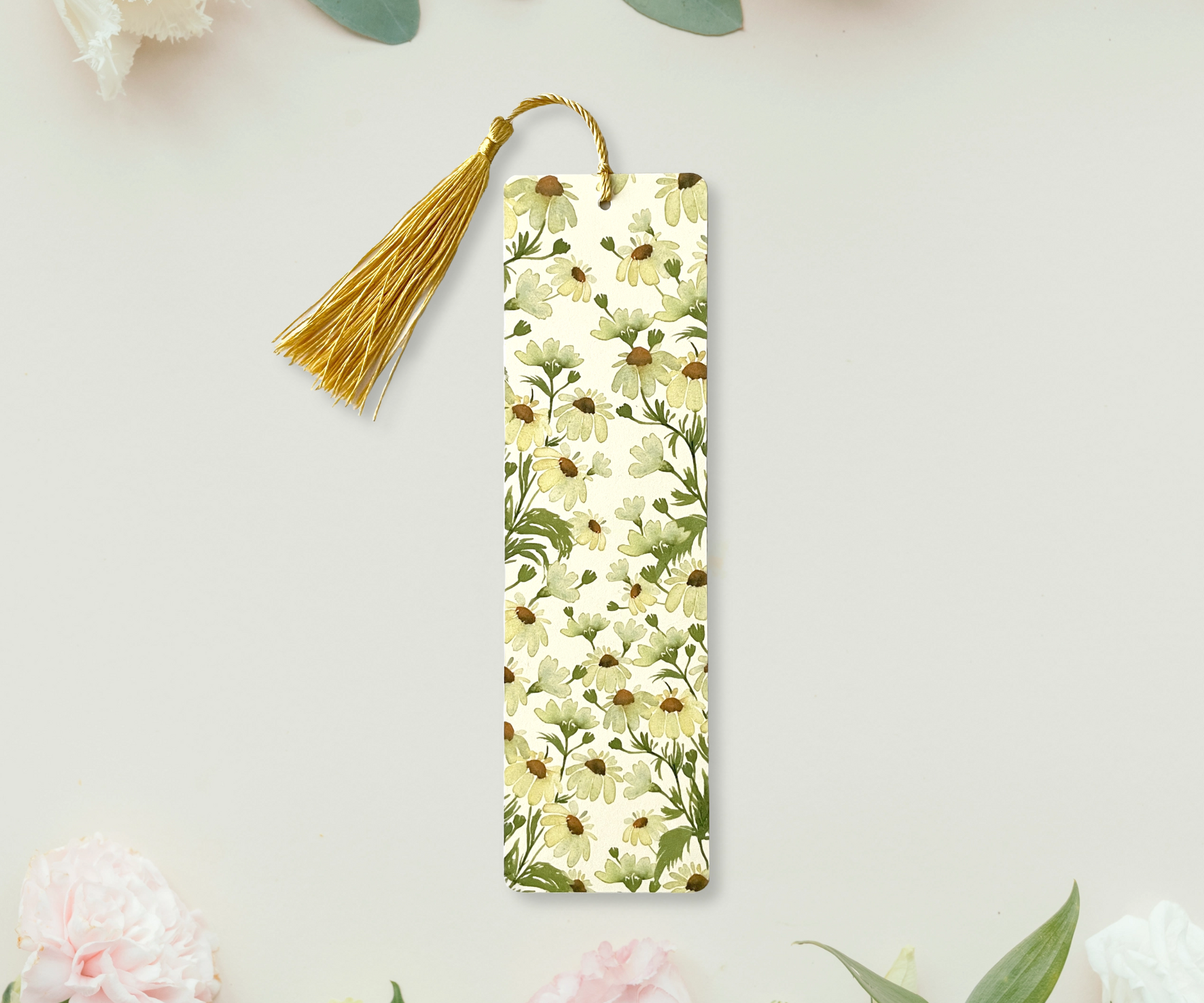 Chamomile Whisper Bookmark Front