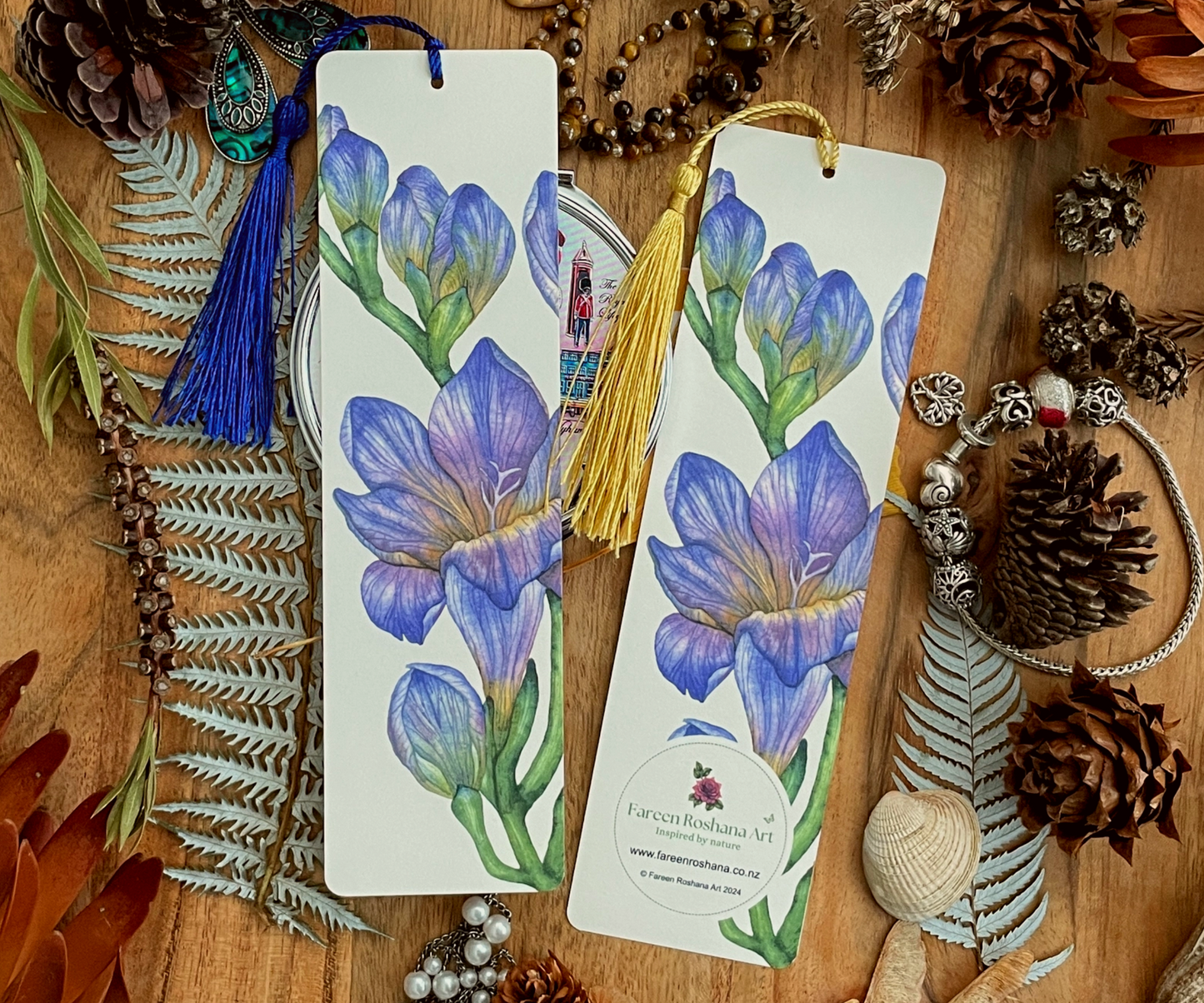 Freesias in Bloom Bookmark