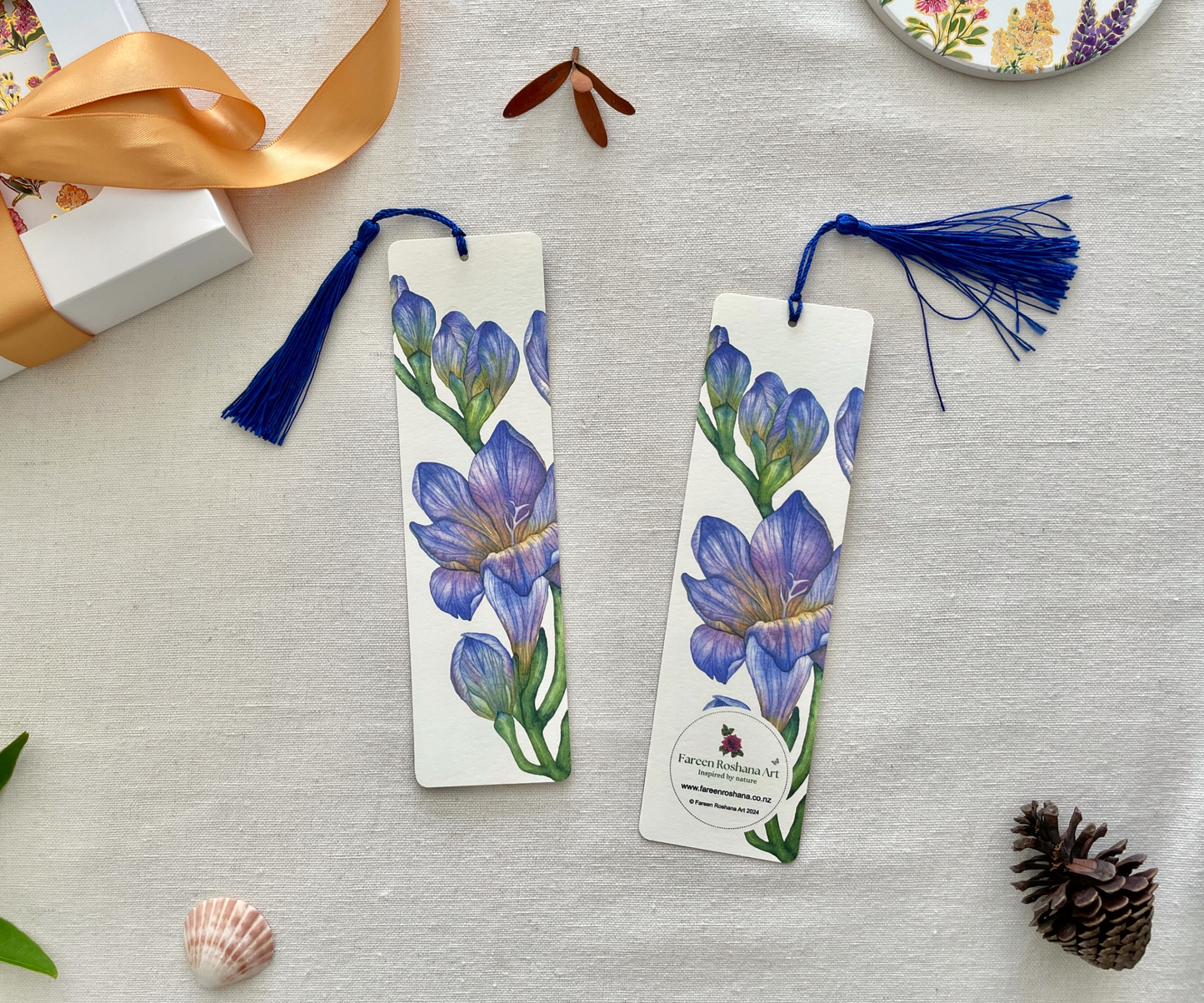 Freesias in Bloom Bookmark