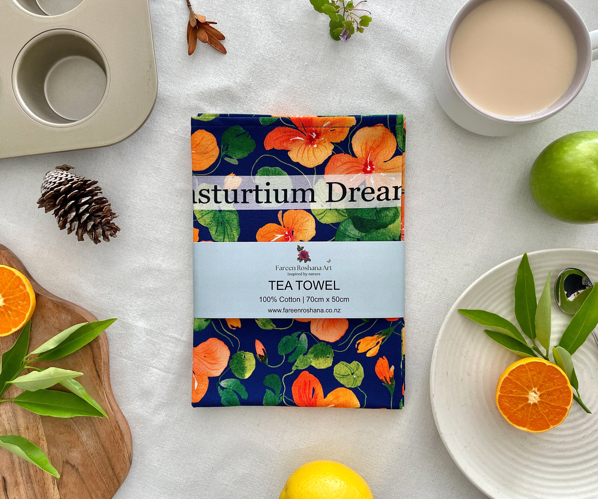 Nasturtium Dreams Tea Towel Pack