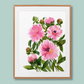 "Pink Peony Paradise" Pink Peonies Art Print