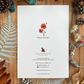 Poppy Flowers Greeting Card Back