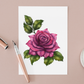 Rose Flower Greeting Card Mock Up