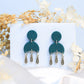 Mehndi Moon Earrings