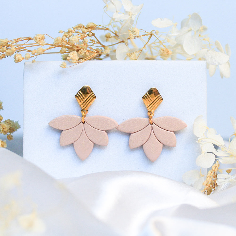 Lotus Earrings