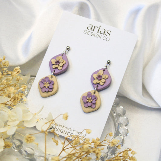 Meadow Flower Duo Earrings