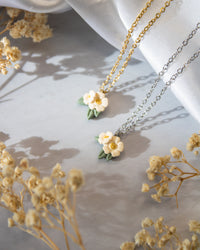 Ivory Flower Necklace