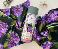 Whispers of Hydrangea velvet pillow cover 45x45 cm with single elegant gift packaging tube