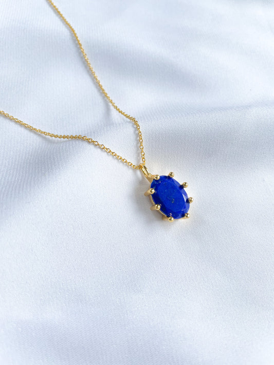 Lapis Lazuli Oval Necklace